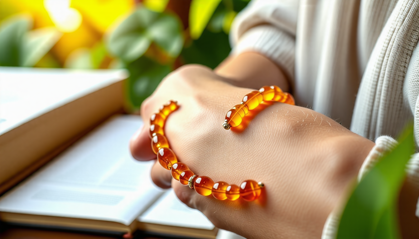 découvrez les bienfaits du bracelet d'ambre pour adulte, ses vertus prouvées par la science et les vérités qui entourent cet accessoire naturel. apprenez comment l'ambre peut contribuer à votre bien-être au quotidien.