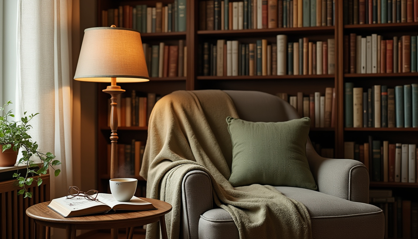 découvrez nos conseils pour aménager un coin lecture idéal, alliant confort et style, pour tous les passionnés de livres. transformez un espace de votre maison en refuge littéraire avec des astuces sur le choix des meubles, l'éclairage et la décoration.