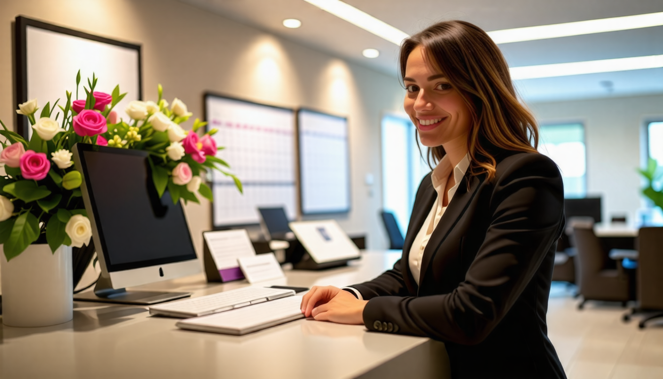 découvrez le rôle essentiel d'une hôtesse d'accueil en entreprise et en événementiel. apprenez comment elle assure la communication, l'accueil des visiteurs et le bon déroulement des événements, tout en reflétant l'image de la société.