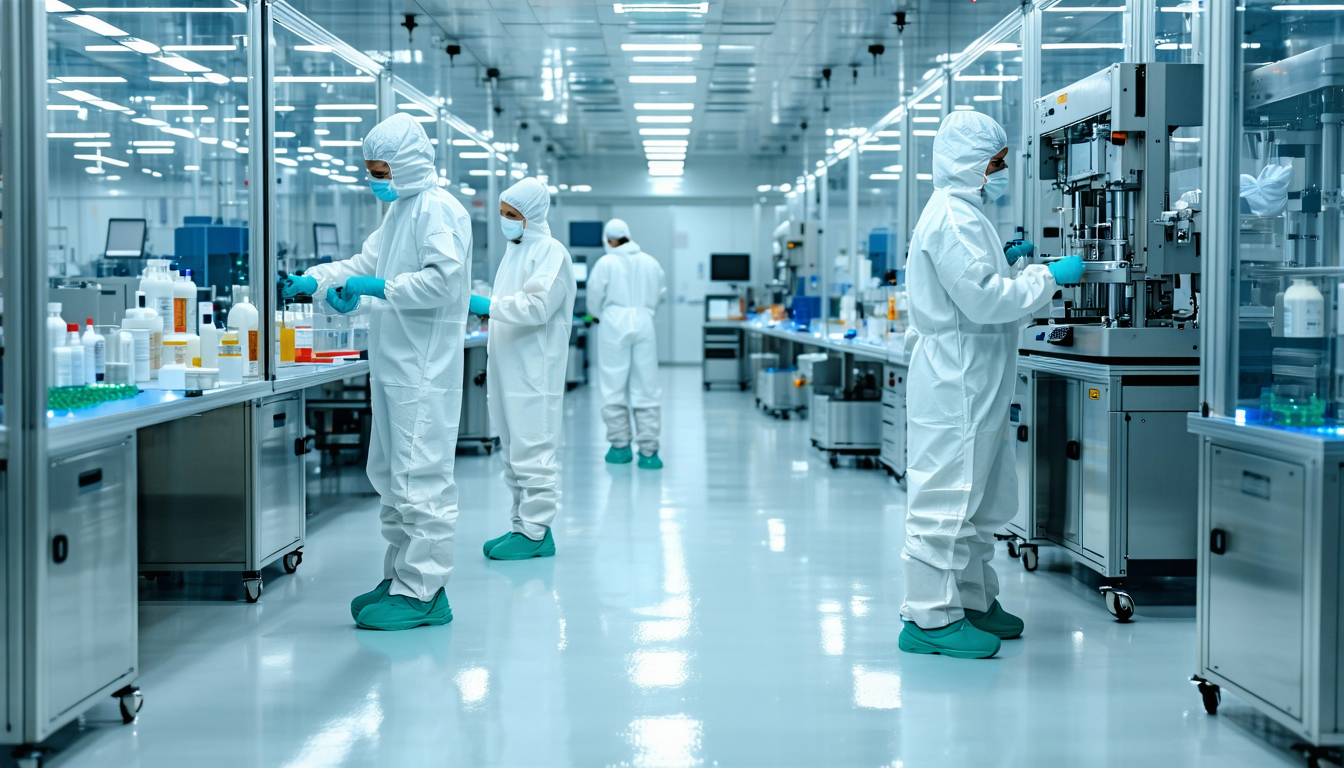 découvrez les meilleures pratiques et technologies pour garantir un environnement de production ultra-propre dans l'industrie pharmaceutique, assurant ainsi la sécurité et la qualité des médicaments.