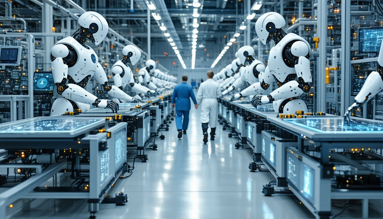 découvrez comment les usines du futur promettent une production totalement autonome grâce à l'intégration des technologies avancées comme l'intelligence artificielle et l'automatisation. plongez dans les innovations qui redéfinissent l'industrie et améliorent l'efficacité tout en réduisant les coûts.
