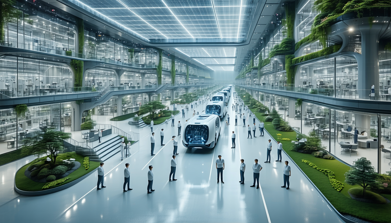 découvrez comment les usines du futur transforment l'industrie avec des technologies avancées, promettant une production totalement autonome. plongez dans les innovations qui redéfinissent l'efficacité et la durabilité des processus de fabrication.